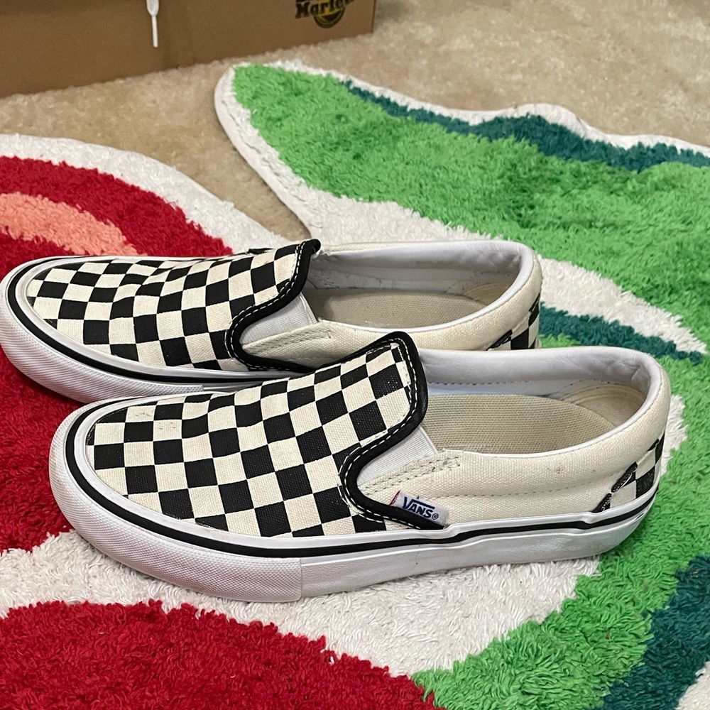 Checkered Vans - image 1